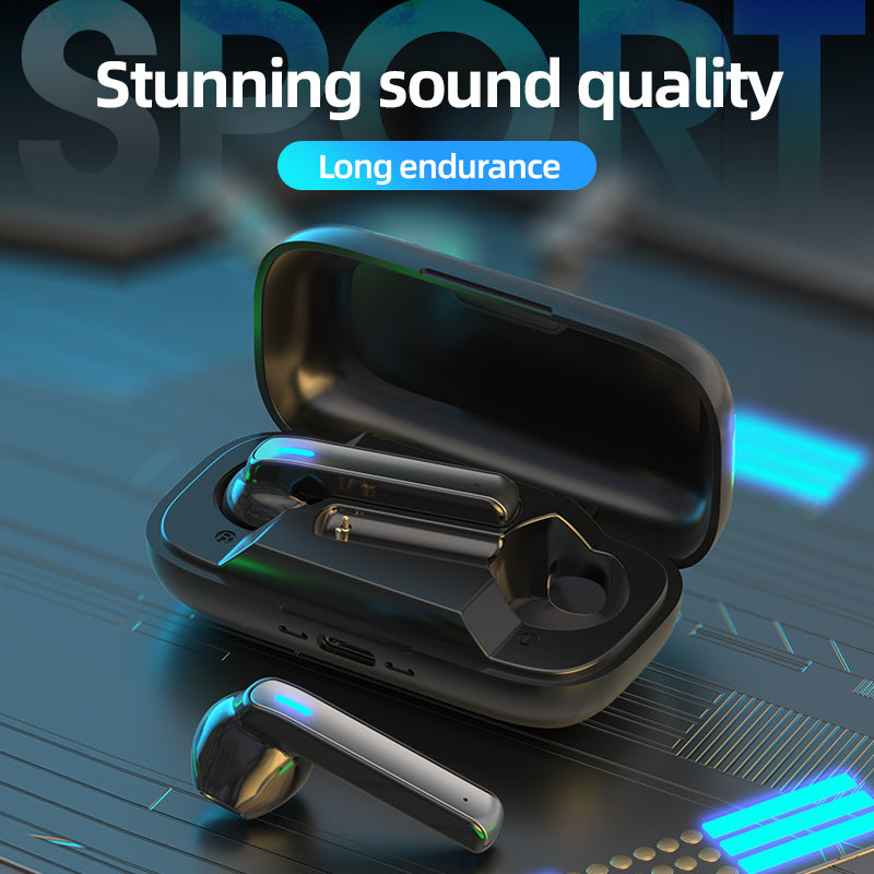 BQ02 Bluetooth Headset Bezdrátová sluchátka TWS Přenosná sluchátka Subwoofer pro HD volání Vodotěsná sportovní sluchátka pro sledování hraní her BQ02 Bluetooth Headset Bezdrátová sluchátka TWS Přenosná sluchátka Subwoofer pro HD volání Vodotěsná sportovní sluchátka pro sledování hraní her